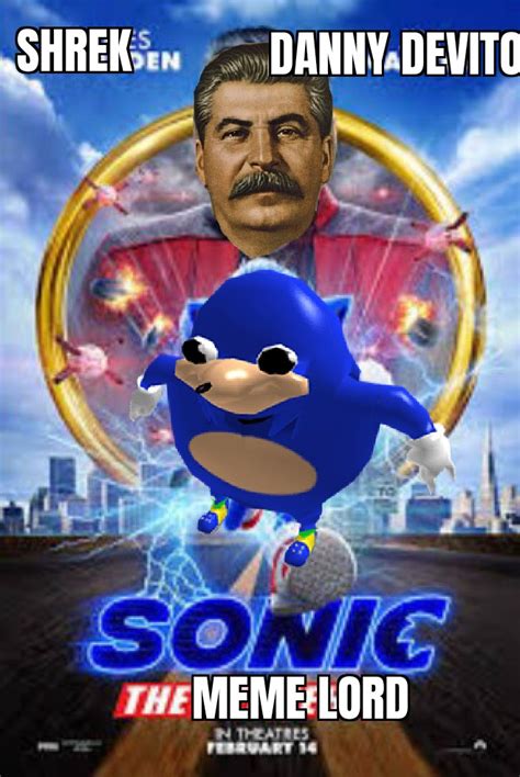 Funny sonic movie : r/memes