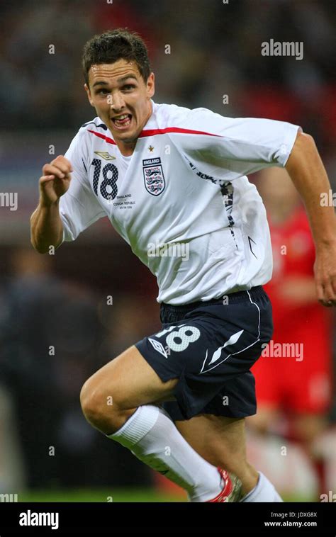 STEWART DOWNING ENGLAND & MIDDLESBROUGH FC WEMBLEY STADIUM LONDON ENGLAND 20 August 2008 Stock ...