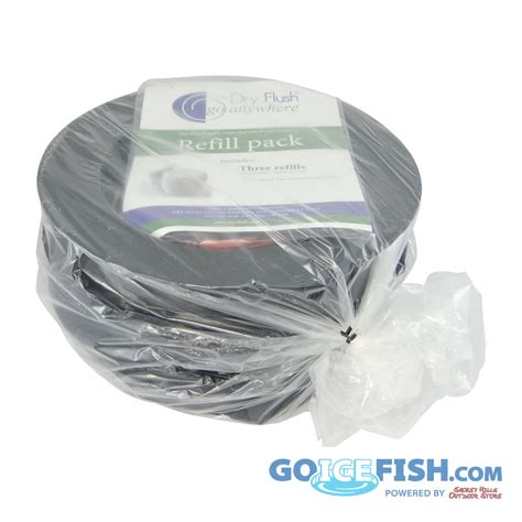 Laveo Dry Flush Refill Pack Set of 3 - GoIceFish