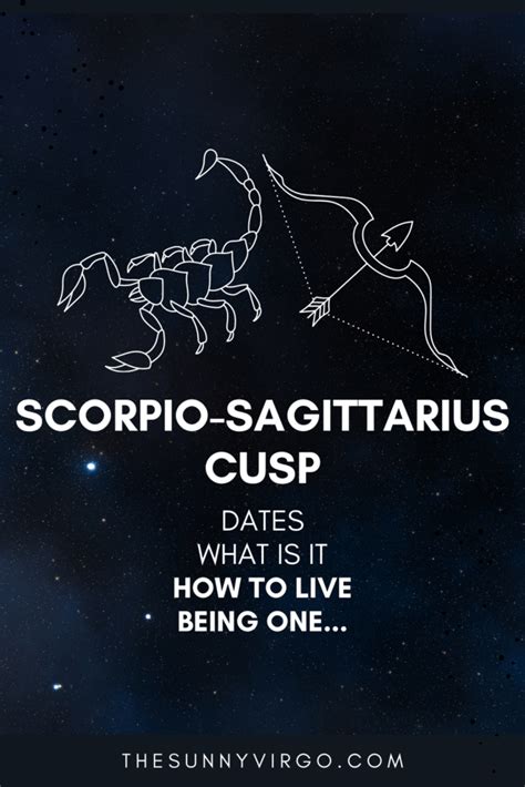 Scorpio-Sagittarius Cusp: Dates, Traits & How to Live Being One