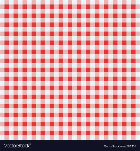 Classic tablecloth Royalty Free Vector Image - VectorStock