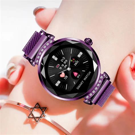 Aliexpress.com : Buy New Fashion Smart Watch Women 3D Diamond Glass ...