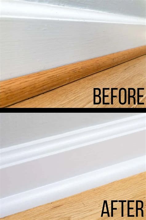 How To Paint Shoe Molding