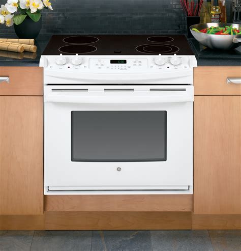 GE® 30" Drop-In Electric Range JD630DFWW - ADA Appliances