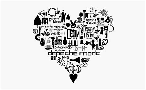 Logo Depeche Mode Heart, HD Png Download , Transparent Png Image - PNGitem