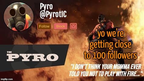 Pyro Announcement template (thanks del) - Imgflip