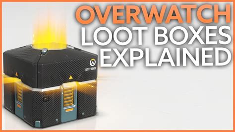 Overwatch loot boxes explained - YouTube