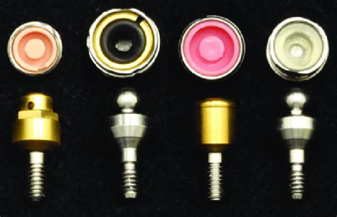 Attachments evaluated from left to right: ERA, Saturno O-Ring, Locator ...