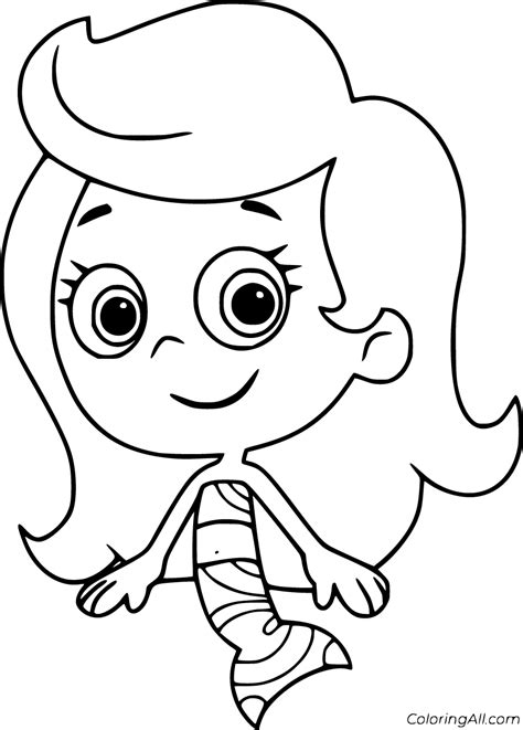 Printable Bubble Guppies Coloring Pages Zooli