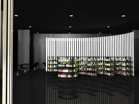 Interior Design of a Bookstore :: Behance