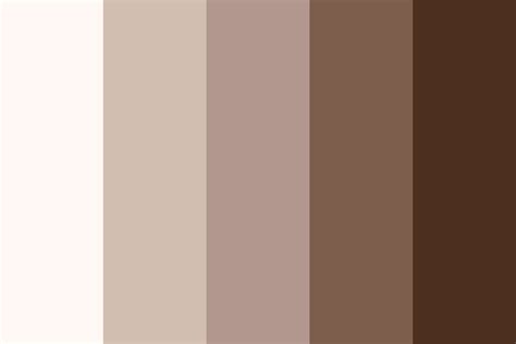 Warm creamy latte Color Palette