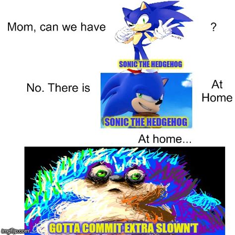 Cursed sonic returns - Imgflip