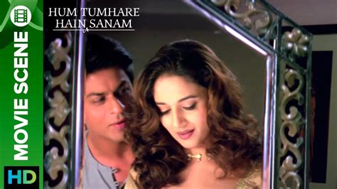 Shahrukh Khan proposes Madhuri Dixit - Hum Tumhare Hai Sanam - YouTube