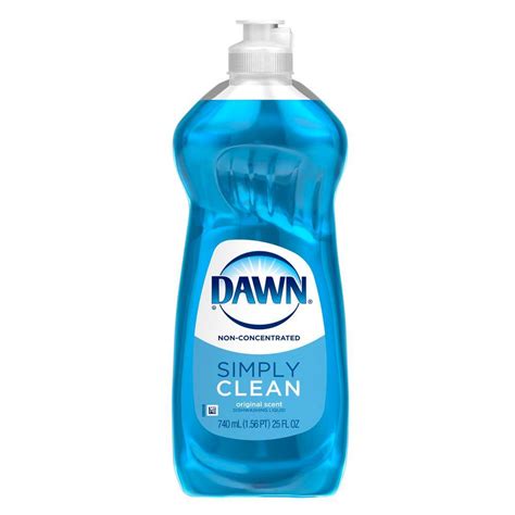 Dawn Simply Clean 25 oz. Original Scent Non-Concentrated Dish Soap ...