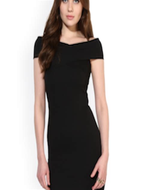 Buy Veni Vidi Vici Black Sheath Dress - Dresses for Women 1556611 | Myntra