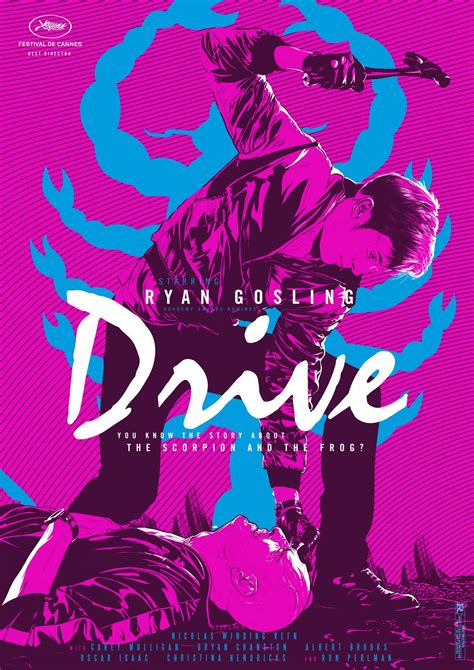 Poster | Drive on Behance | Poster art, Best movie posters, Drive poster