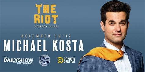 The Riot presents Michael Kosta (Daily Show, Comedy Central, Fallon), Rudyard's, Houston ...