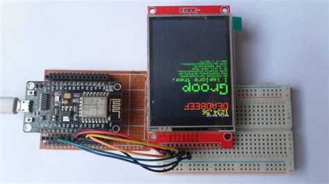 Interfacing ESP8266 NodeMCU with ILI9341 TFT display