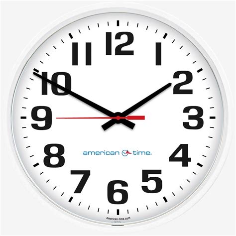 AllSet Quartz Battery Clock | American Time