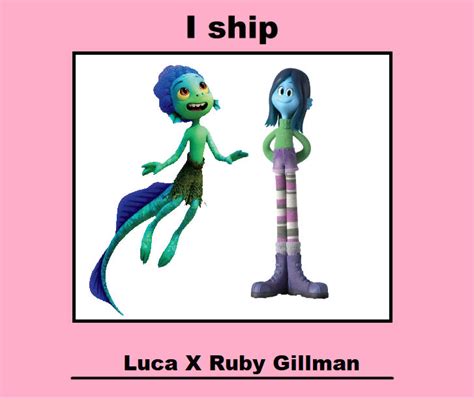 I Ship to Luca X Ruby Gillman by VJ101Arts on DeviantArt