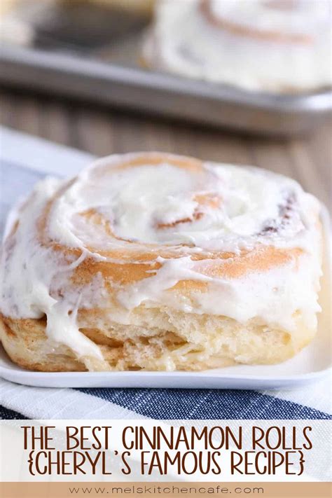 The Best Cinnamon Rolls {Cheryl's Famous Recipe} - with step-by-step ...