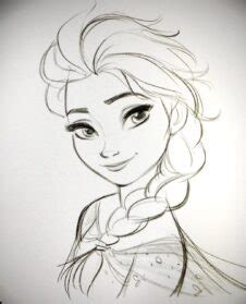 Elsa Drawing Realistic - Drawing Skill