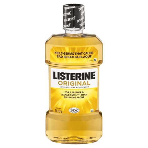 Listerine Original Mouthwash 1 Litre – Discount Chemist