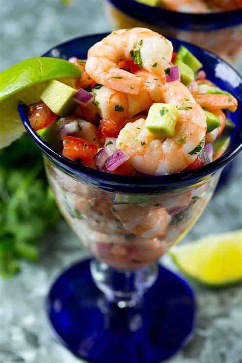 Easy Mexican Shrimp Cocktail Recipe | Healthy Fitness Meals