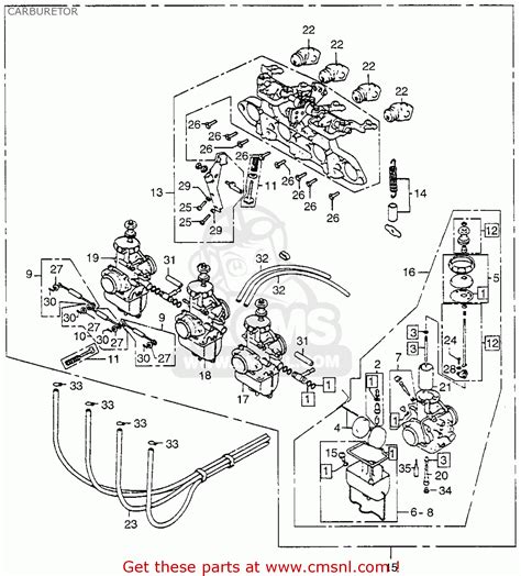 Honda Cb750 Parts Diagram