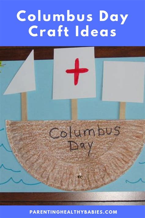 16 Easy Columbus Day Craft Ideas and Activities for Kids | Crafts, Columbus day, Crafts for kids