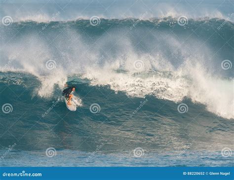 Hawaii North Shore surfing editorial photography. Image of outside ...