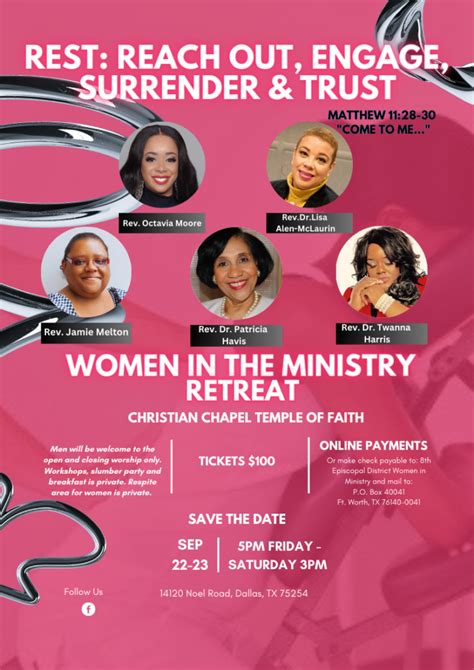 Women in Ministry Retreat - EIGHTH EPISCOPAL DISTRICT