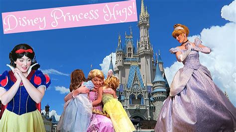 Disney Princess BEST HUGS EVER Compilation! - YouTube