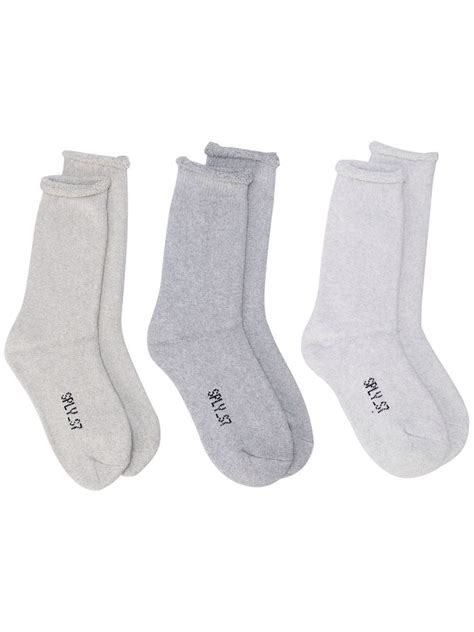 YEEZY YEEZY BOUCLETTE 3 PACK SOCKS - WHITE. #yeezy #cloth Givenchy Logo ...