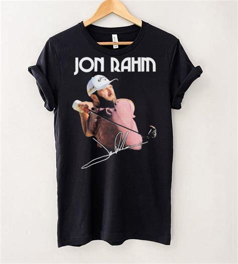 jon rahm golf signature shirt t - Limotees