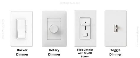 Types Of Dimmer Switches And How To Install Light Dimmer