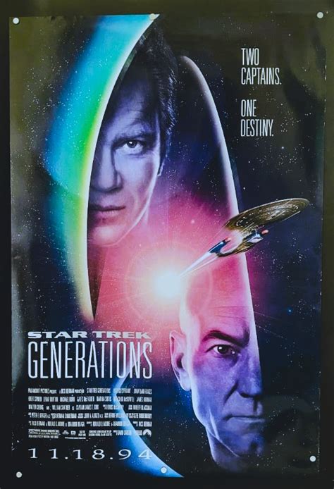 Star Trek Generations (1994) – Original One Sheet Movie Poster ...