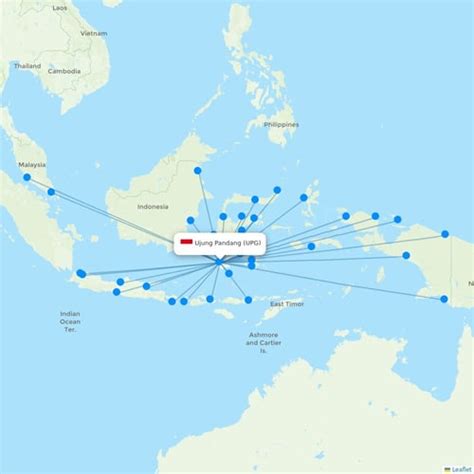 Ujung Pandang (UPG) flight routes & destinations - Flight Routes