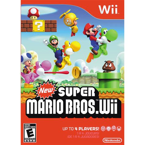 Nintendo New Super Mario Bros. Wii (Wii) RVLPSMNE B&H Photo