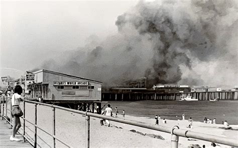 Long Branch Pier Fire — Back to ’87 – Monmouth Beach Life.com