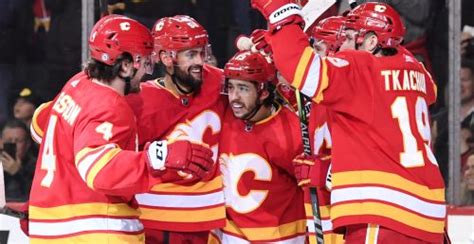 “I just tried to bank it off his butt”: Gaudreau nets hat trick for ...