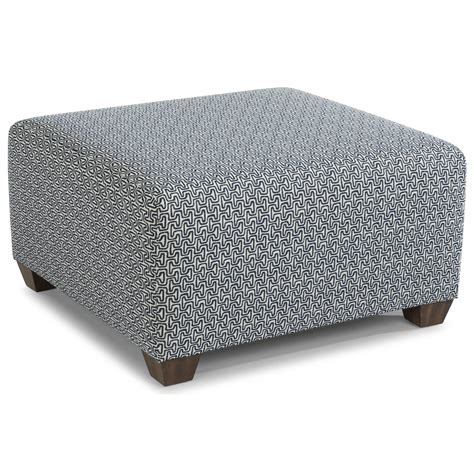 Flexsteel Freedom Contemporary Square Cocktail Ottoman | Belfort Furniture | Ottomans