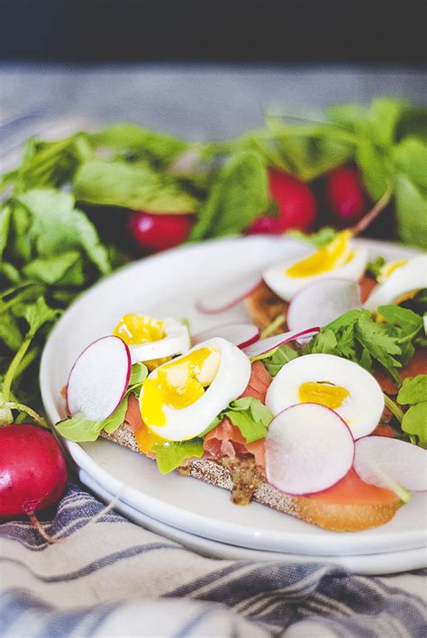 Egg and Cured Salmon Sandwiches - The Charming Detroiter