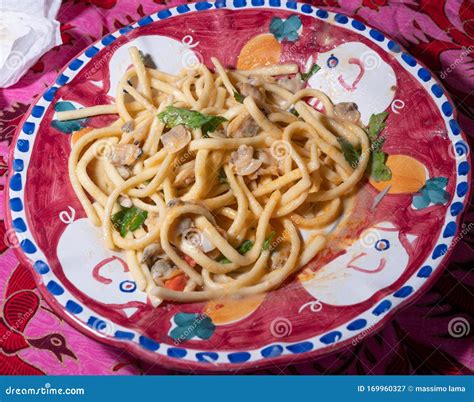 Scialatielli Pasta with Seafood Mix Stock Image - Image of assortment, cuisine: 169960327