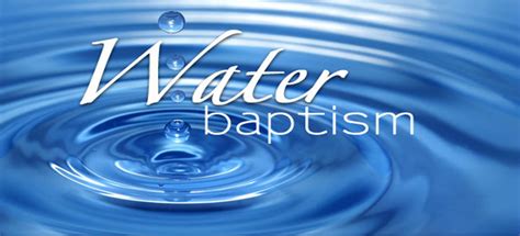 Water Baptism Biblestudie | Dutch Church of Pentecost Holland