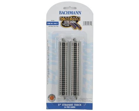 Bachmann E-Z Track 5" Straight Track (6) (N Scale) [BAC44811] | Toys & Hobbies - HobbyTown