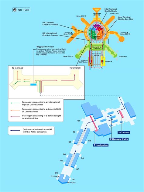 Guide for facilities in San Francisco International Airport | Airport ...