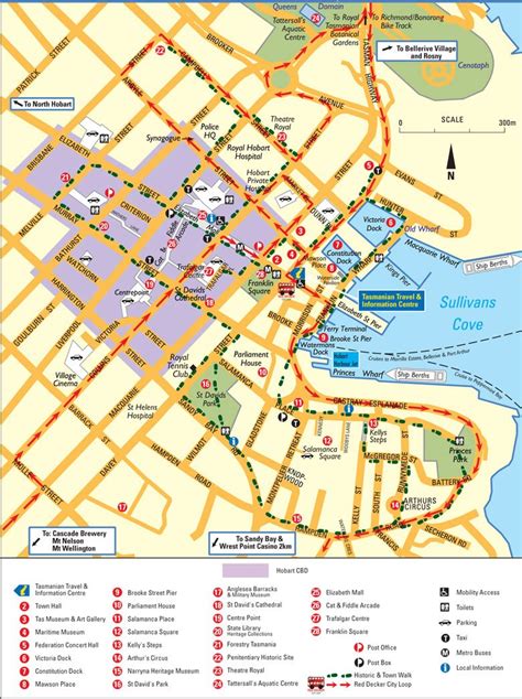 Large Hobart Maps for Free Download and Print | High-Resolution and ...