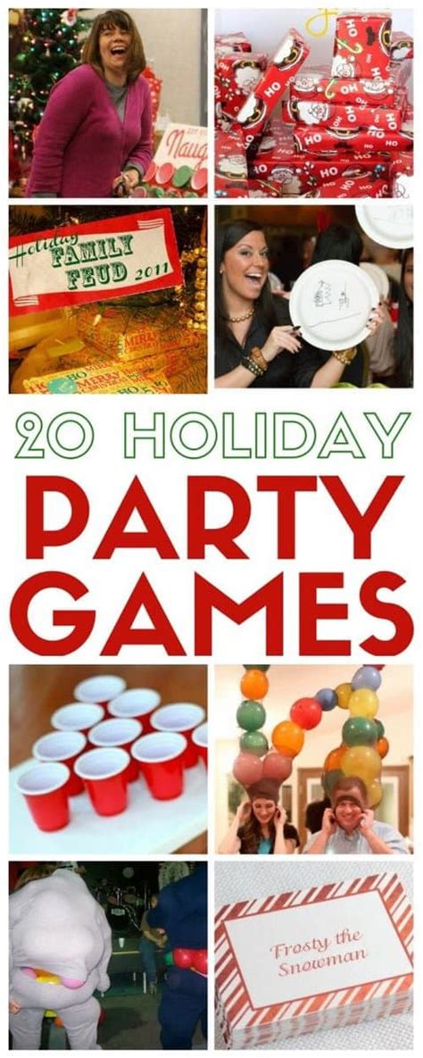 20 Party Games for the Christmas Holidays | The Crafty Blog Stalker