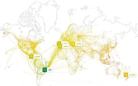 Este mapa interactivo del MIT revela los vuelos más económicos desde tu ...